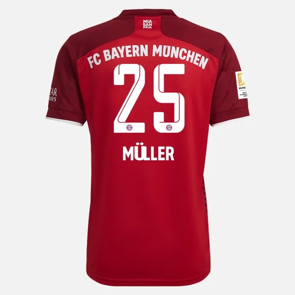 Indirect directory Vermeend Goedkope FC Bayern München Thomas Müller 25 Thuis Shirt 2021 2022 – Korte  Mouw – voetbal pakje,voetbalshirts sale,voetbal tenue kopen