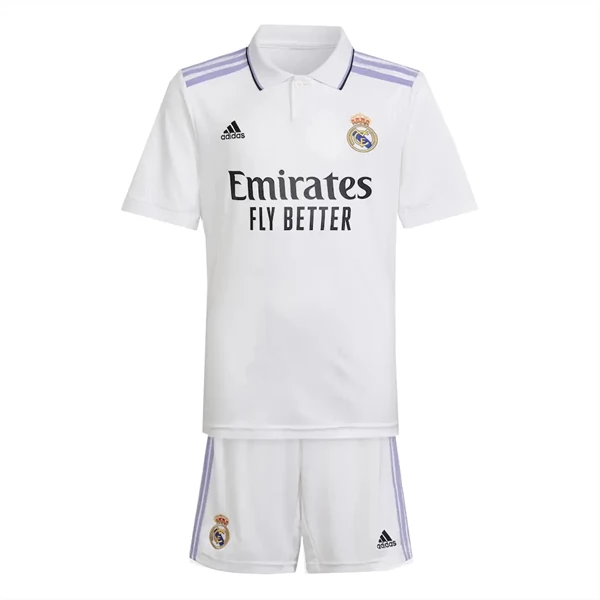 Real Madrid Kind Thuistenue 2022 2023 – Korte Mouw – voetbal sale,voetbal tenue kopen